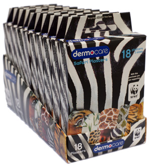 DermoCare WWF Safari Plasters